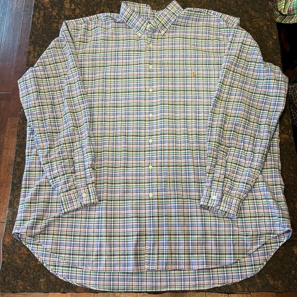 **SOLD** Men's Ralph Lauren Button Down Shirt 4XLT